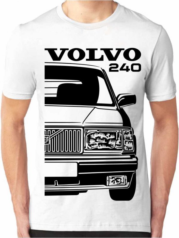 Volvo 240 Facelift Pistes Herren T-Shirt