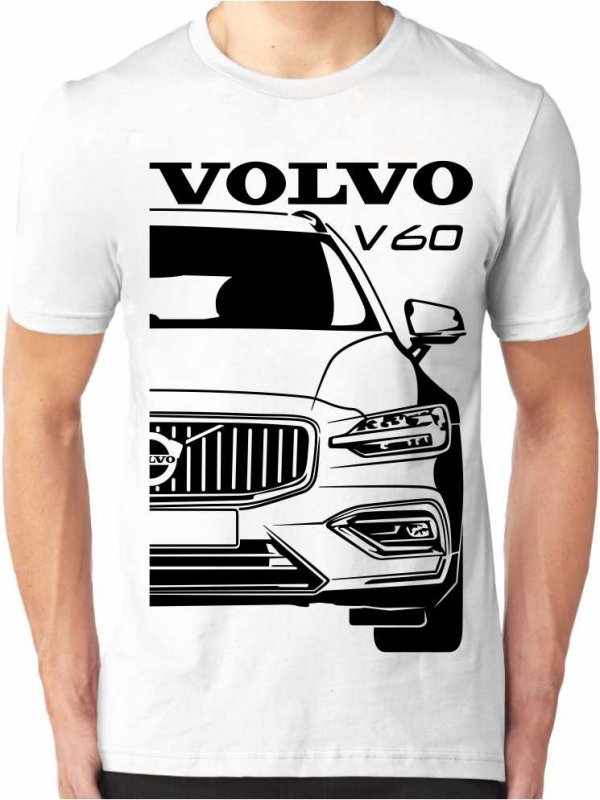 Volvo V60 2 Pánske Tričko