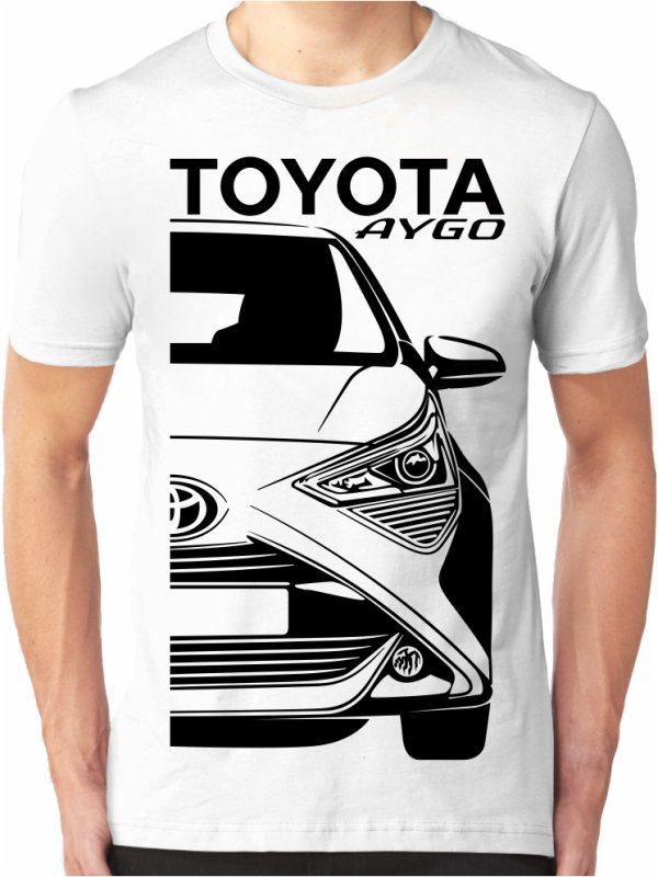 Toyota Aygo 2 Facelift Férfi Póló