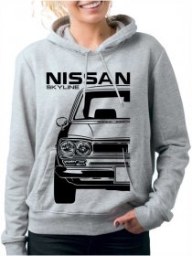 Nissan Skyline GT-R 1 Ženski Pulover s Kapuco