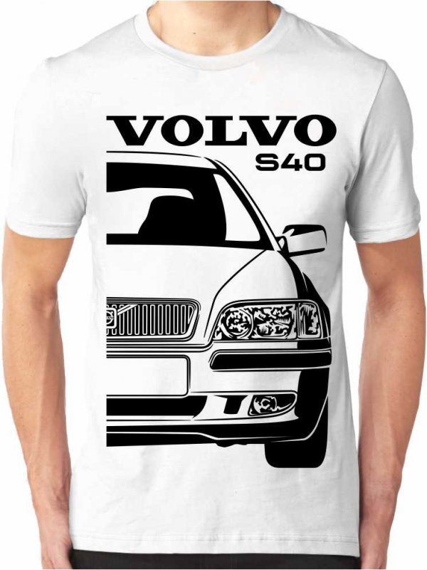 Volvo S40 1 Pistes Herren T-Shirt
