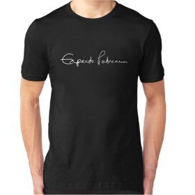 Expecto Patronum Text Ανδρικό T-shirt