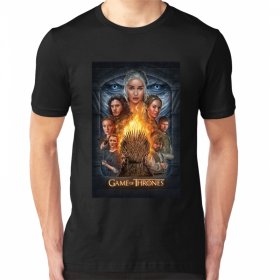 Burning throne Мъжка тениска