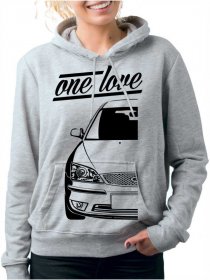 Ford Mondeo MK3 One Love Ženski Pulover s Kapuco