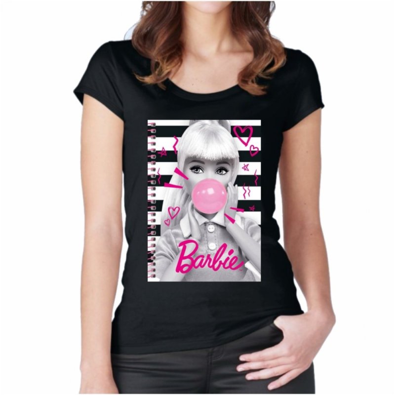 Barbie B&W Дамска тениска