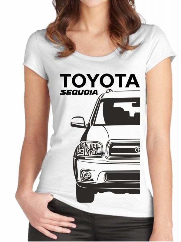 Toyota Sequoia 1 Moteriški marškinėliai