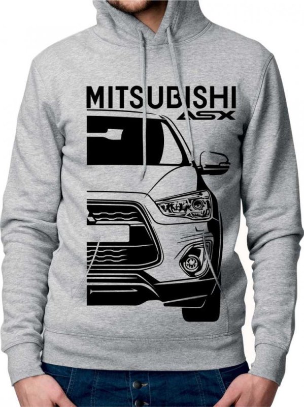 Mitsubishi ASX 1 Facelift 2012 Heren Sweatshirt