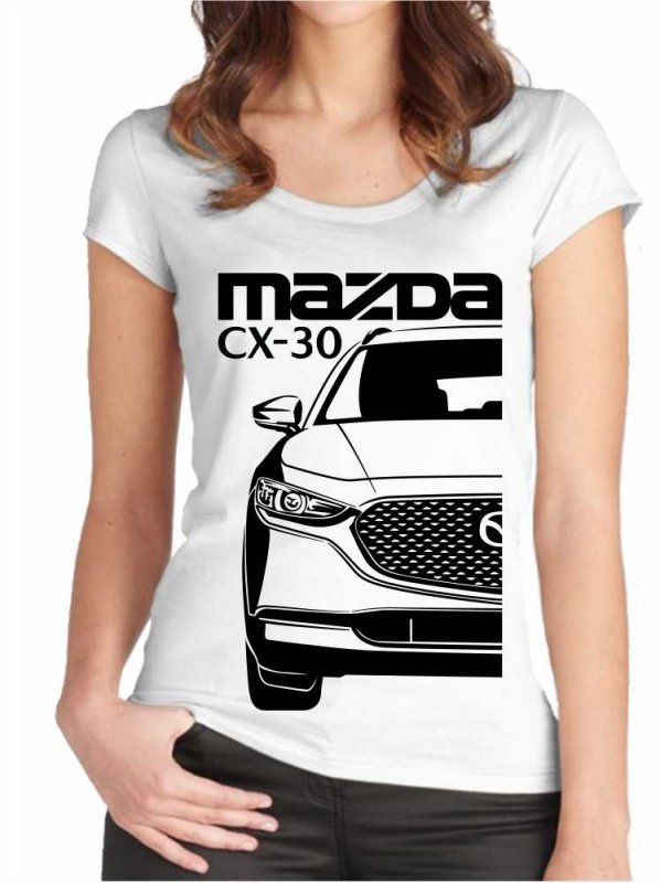 Mazda CX-30 Moteriški marškinėliai