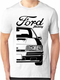 T-Shirt pour hommes Ford Mustang 3 Foxbody SVO
