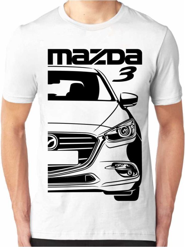 Mazda 3 Gen3 Facelift Vyriški marškinėliai