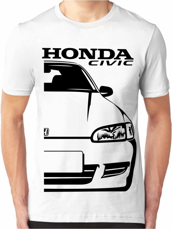 XL -35% Honda Civic 5G EG Heren T-shirt