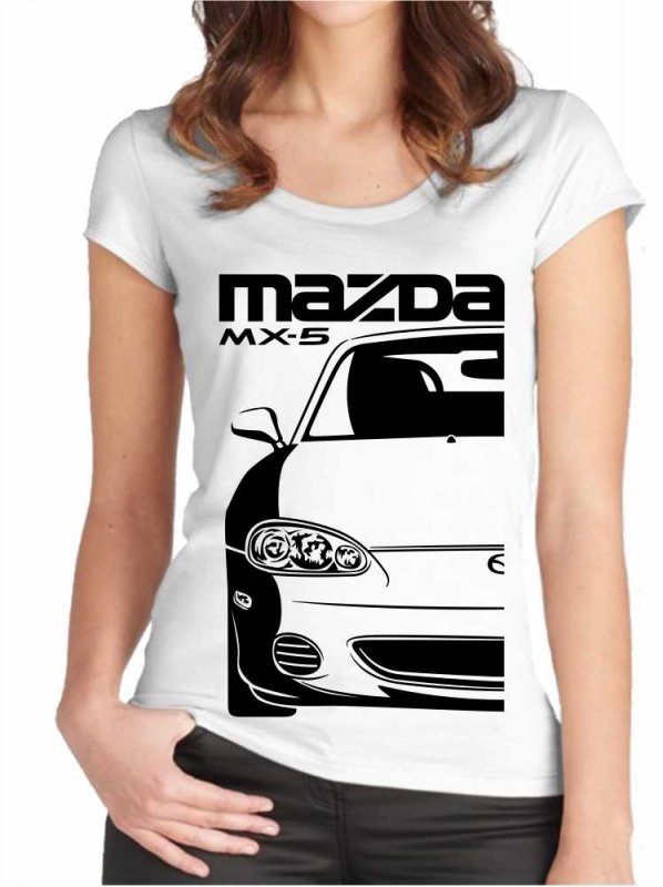Mazda MX-5 NB Moteriški marškinėliai