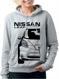 Nissan Leaf 1 Moški Pulover s Kapuco