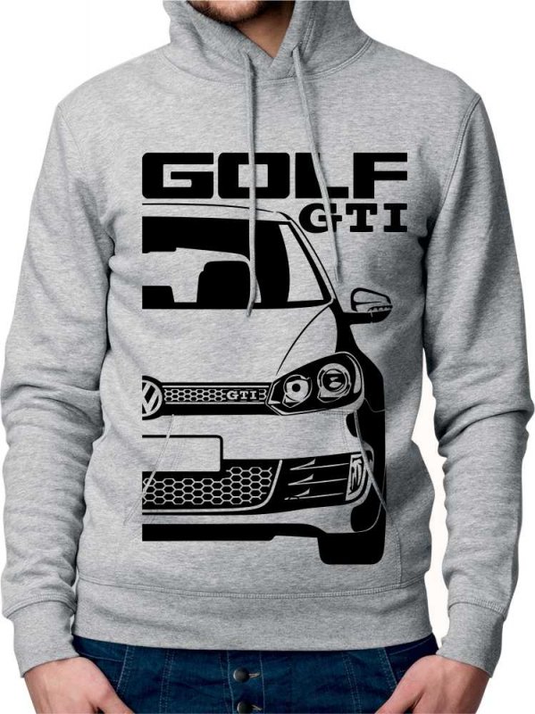 Sweat-shirt pour hommes VW Golf Mk6 GTI