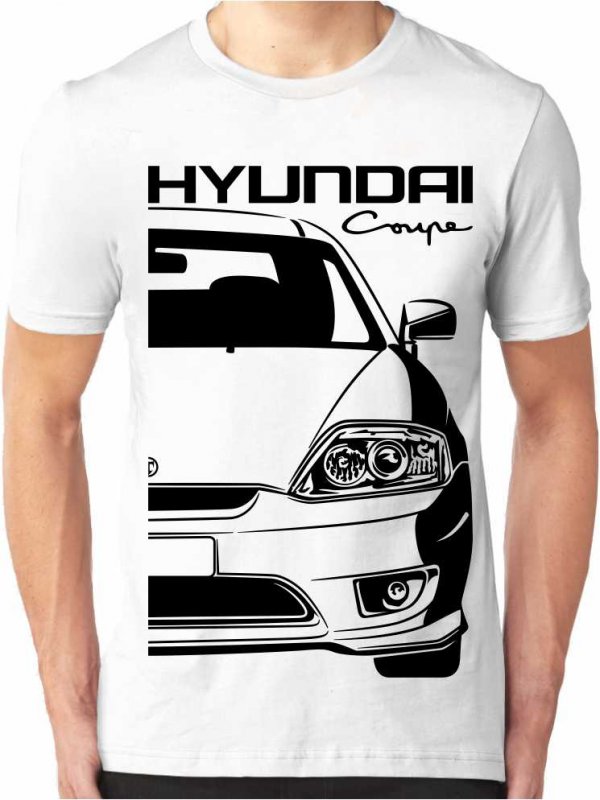 Hyundai Coupe 2 Pistes Herren T-Shirt