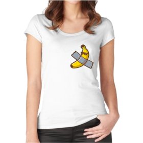 Banaan Vast Op De Muur T-Shirt