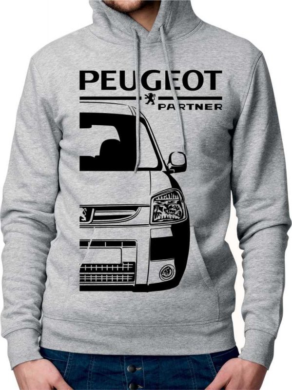 Peugeot Partner 1 Facelift Heren Sweatshirt