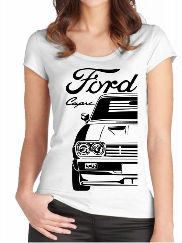 Ford Capri Mk2 Dames T-shirt