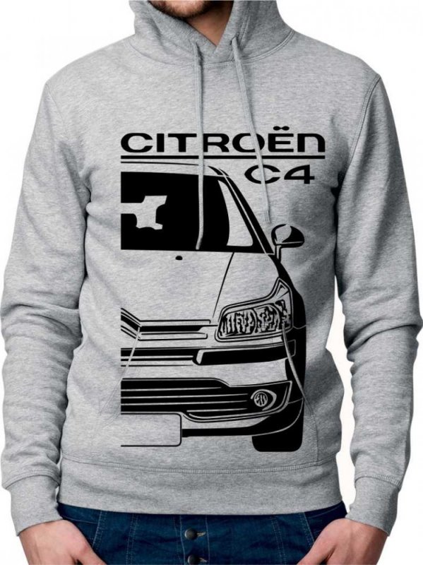 Citroën C4 1 Moški Pulover s Kapuco