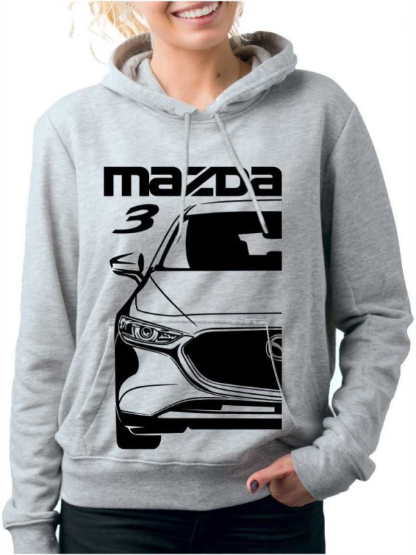 Mazda 3 Gen4 Ženski Pulover s Kapuco