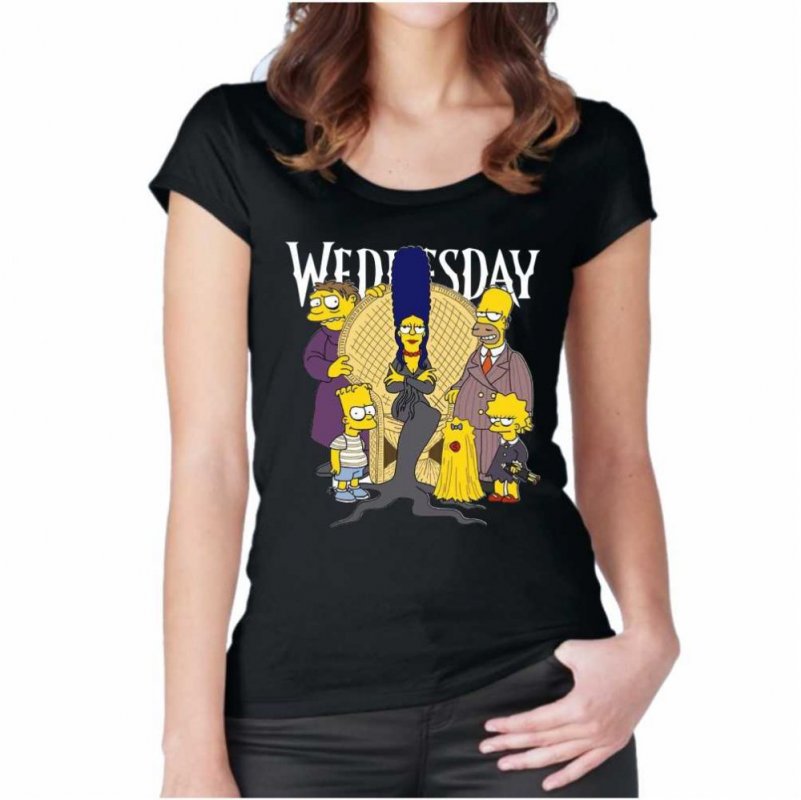 Wednesday Simpsons Női Póló
