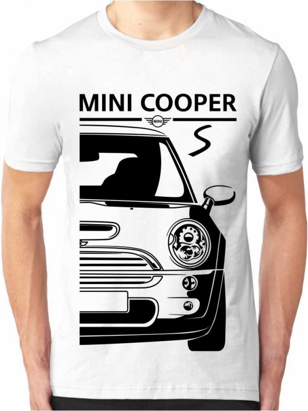 Mini Cooper S Mk1 Vyriški marškinėliai