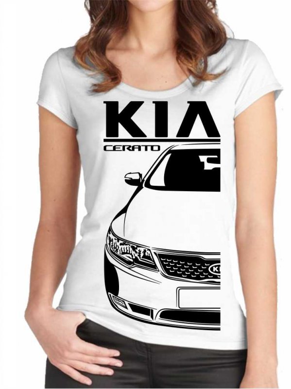Kia Cerato 2 Moteriški marškinėliai