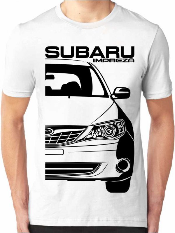 Subaru Impreza 3 Mannen T-shirt