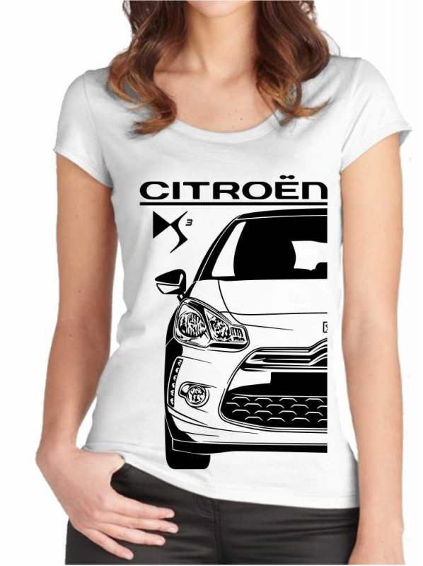 Citroën DS3 Moteriški marškinėliai