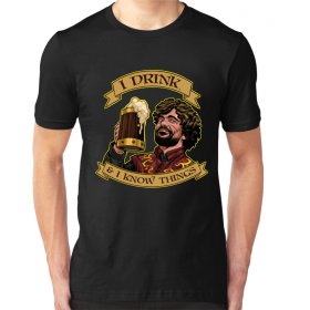 Koszulka Męska "I Drink & I Know Things