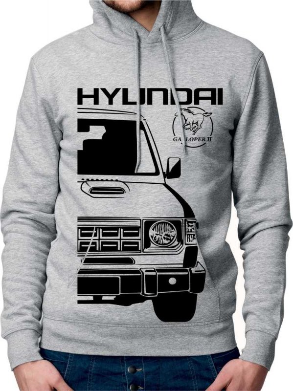 Hyundai Galloper 1 Vyriški džemperiai