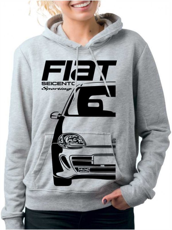 Fiat Seicento Sporting Heren Sweatshirt