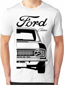 L -35% Ford Cortina Mk2 Мъжка тениска