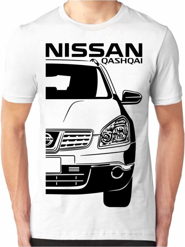 Nissan Qashqai 1 Heren T-shirt