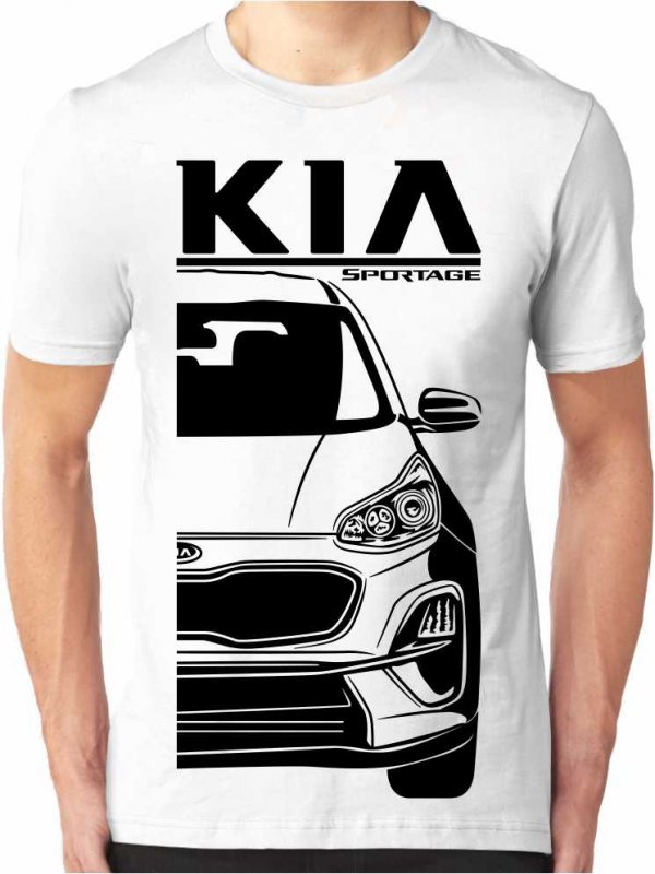 Kia Sportage 4 Facelift Vyriški marškinėliai