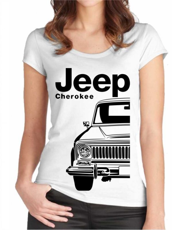 Jeep Cherokee 1 SJ Moteriški marškinėliai