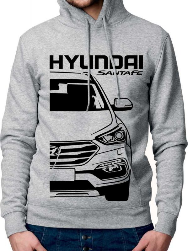 Hyundai Santa Fe 2017 Mannen Sweatshirt