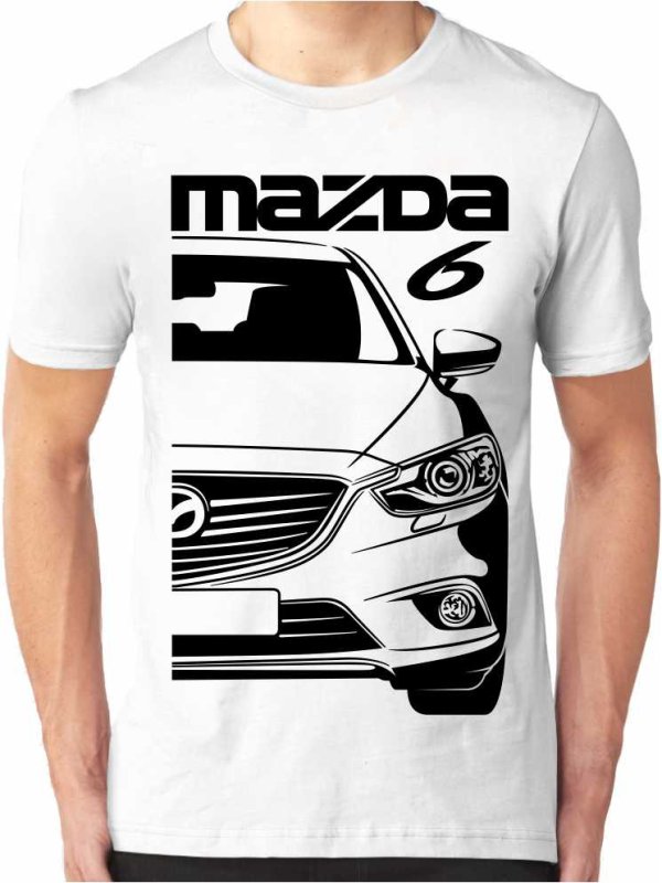 Mazda 6 Gen3 Pánske Tričko