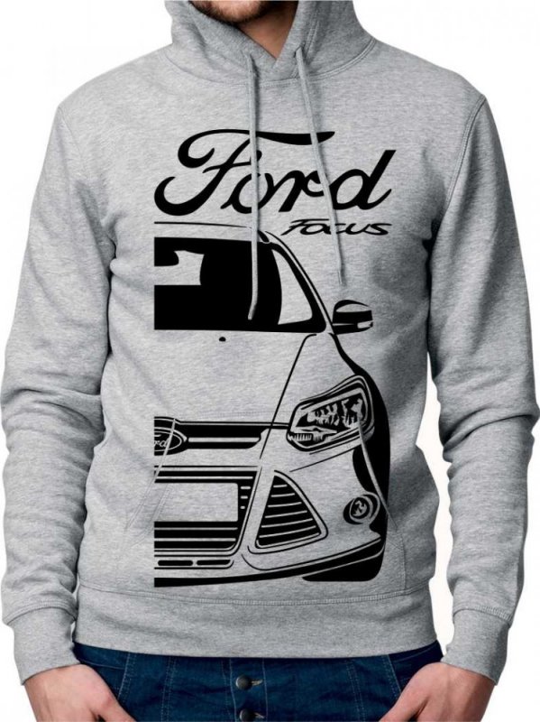 Sweat-shirt pour homme Ford Focus Mk3
