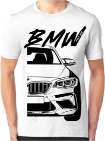 BMW M2 CS F87 Moška Majica
