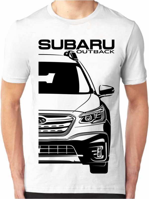 Subaru Outback 6 Mannen T-shirt