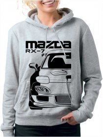Mazda RX-7 FD Type R Ženski Pulover s Kapuco
