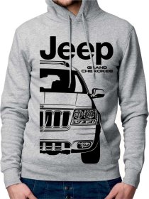 Jeep Grand Cherokee 2 Moški Pulover s Kapuco
