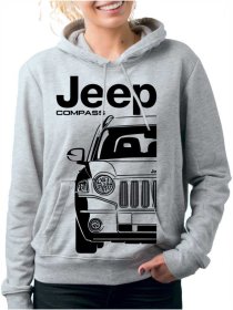 Jeep Compass Mk1 Ženski Pulover s Kapuco