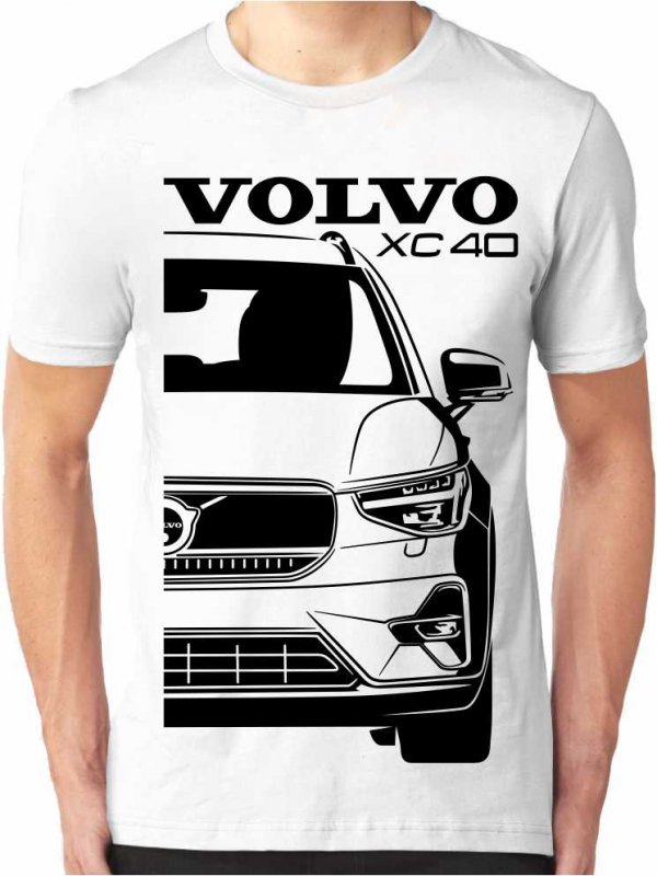 Volvo XC40 Recharge Pistes Herren T-Shirt