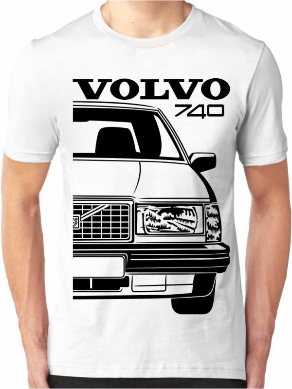 Volvo 740 Pistes Herren T-Shirt