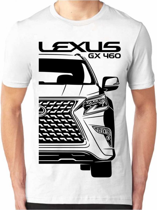 Lexus 2 GX 460 Facelift 2 Heren T-shirt