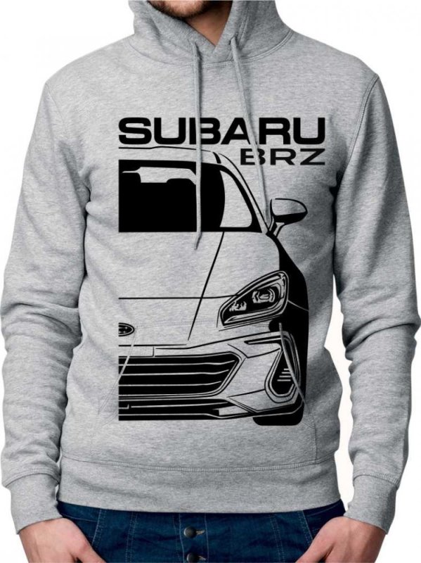 Subaru BRZ 2 Moški Pulover s Kapuco