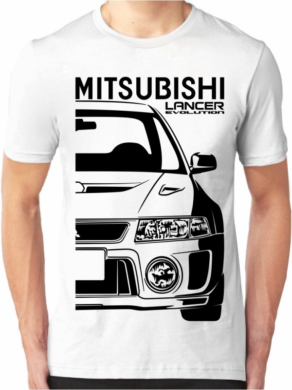 Mitsubishi Lancer Evo V Vyriški marškinėliai