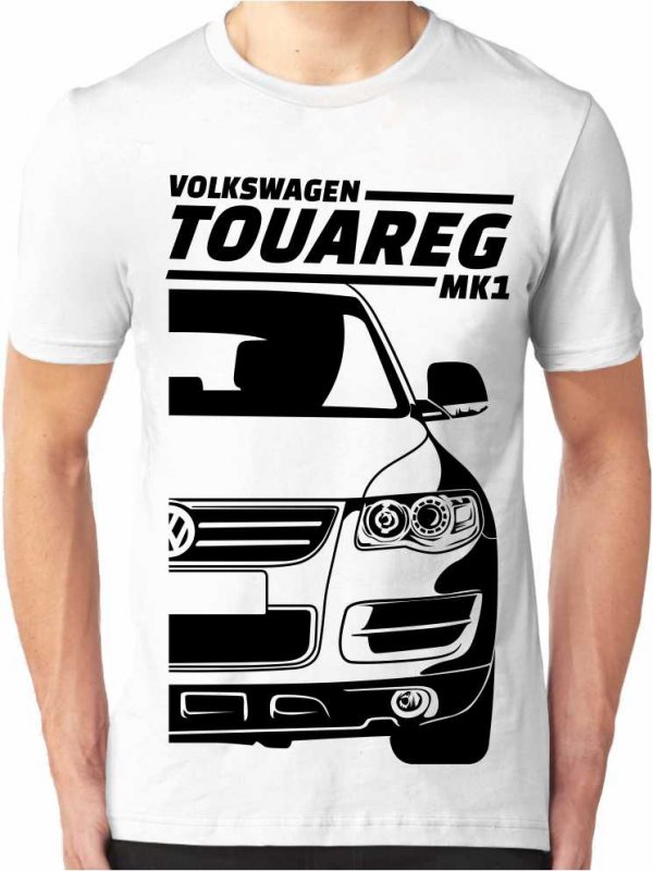VW Touareg Mk1 Facelift - T-shirt pour hommes